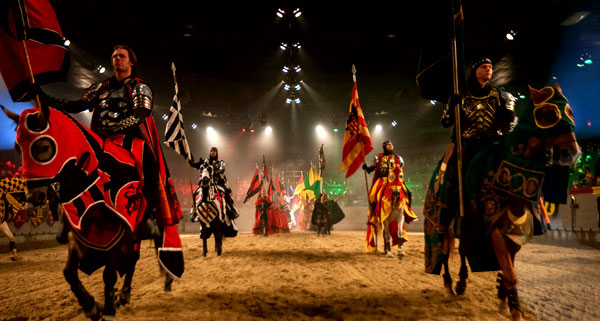 Medieval Times Dinner and Tournament Show!